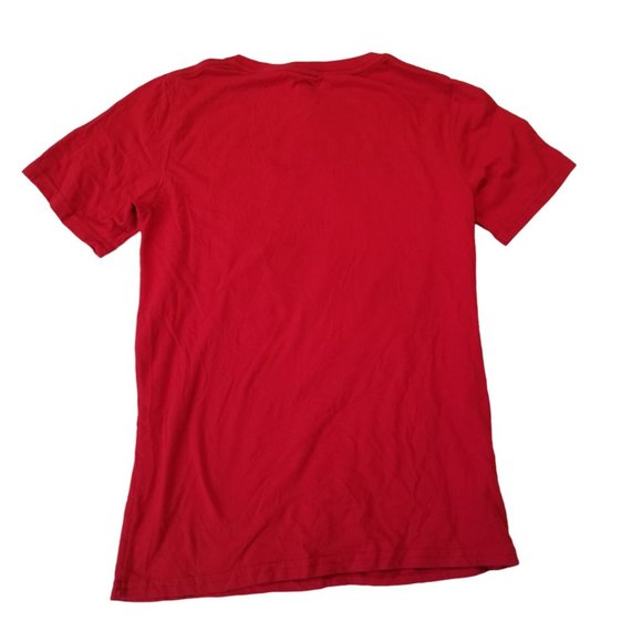 Teen Unisex Graphic T Tshirt XL NASA Red Spaceship Space Shuttle Juniors Tagless - Picture 2 of 14